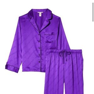 VS satin top and pants PJ set